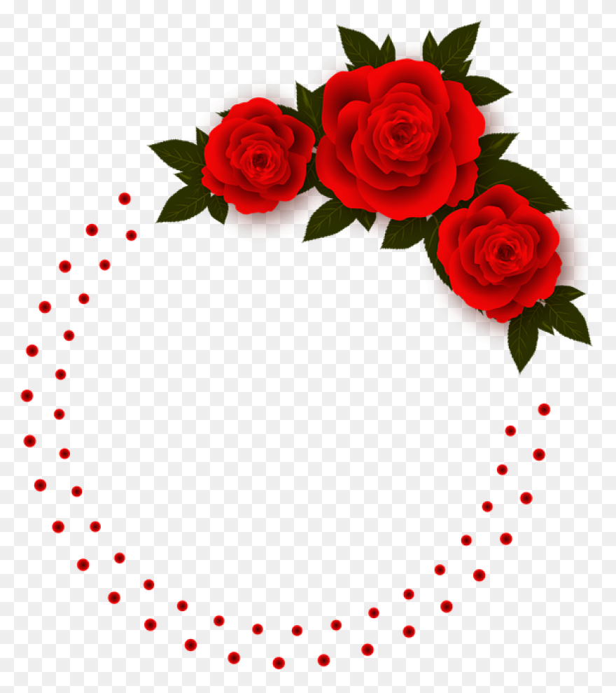Free Rose Border Design, Download F