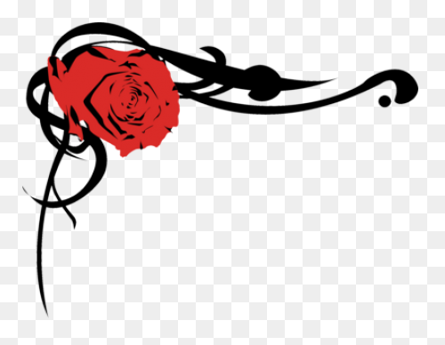 Free Rose Border Design Download - Rose Border