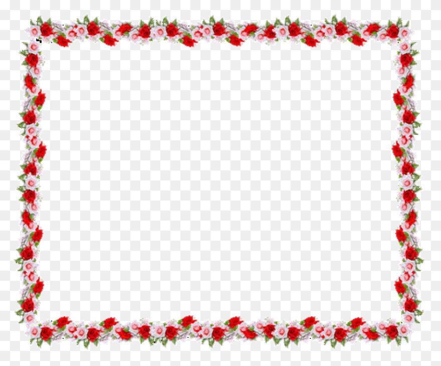 Free Rose Border Design, Download F