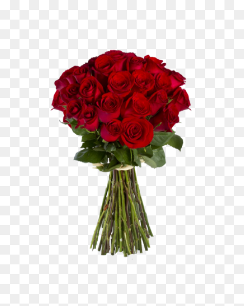 Flower Bouquet Rose Red, White And 