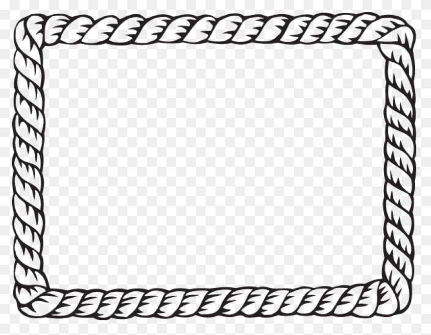 14+ Rope Border View Nautical Rope Border Clipart PNG Clip Art Images