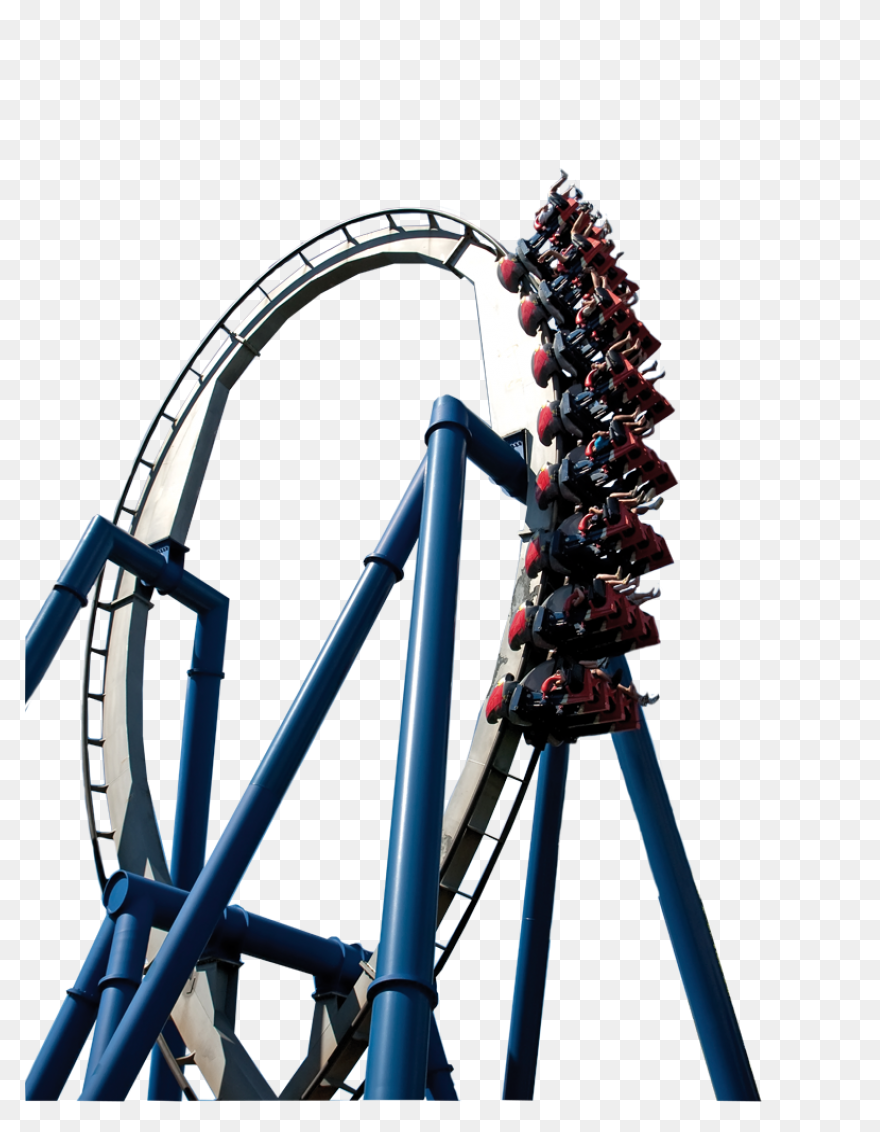 Rollercoaster Drawing - ClipartFlar