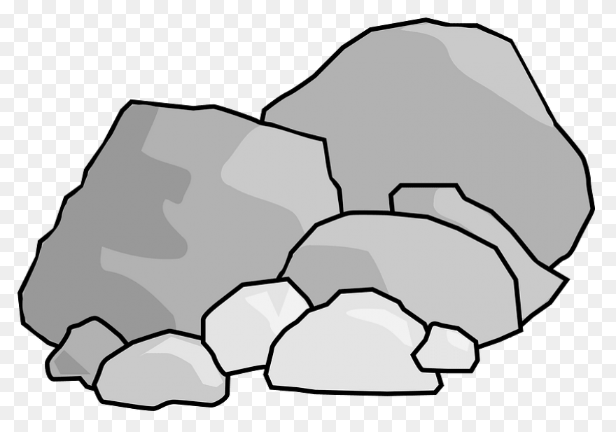 Rock Clipart Pile Rock - Rocks Clip