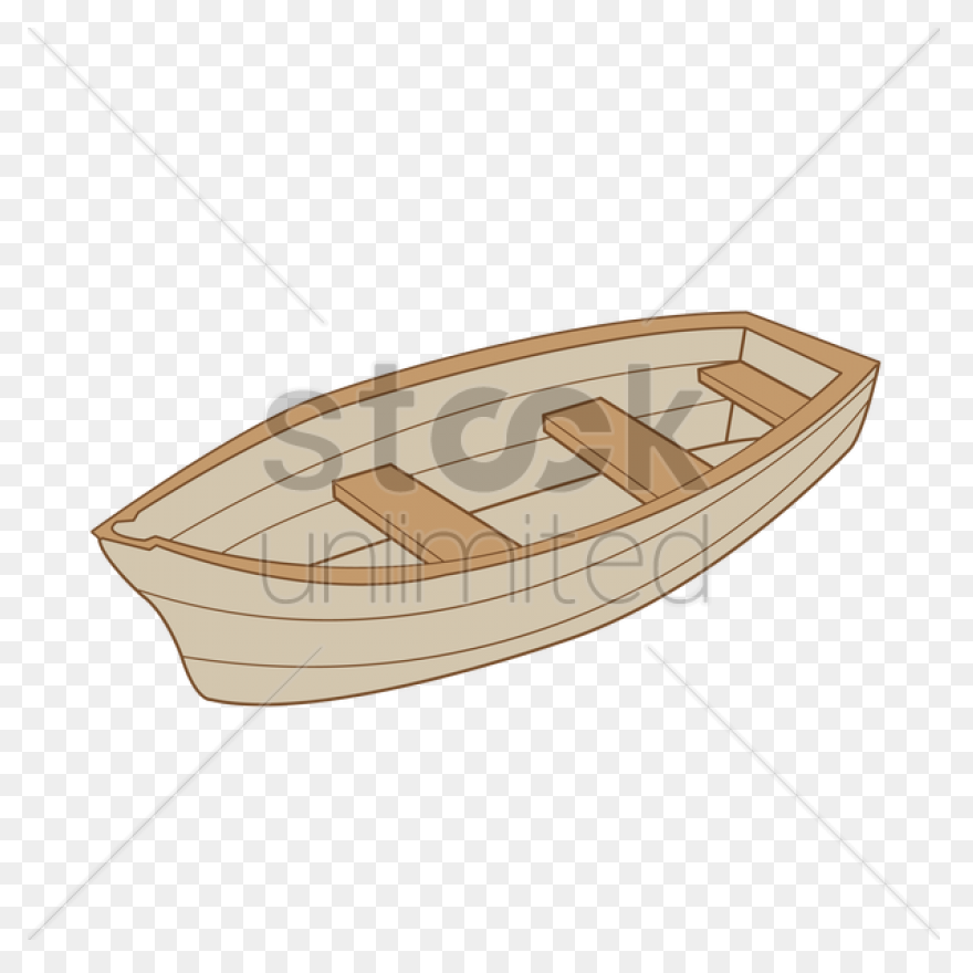 Row Boat Clipart Red - Png Download