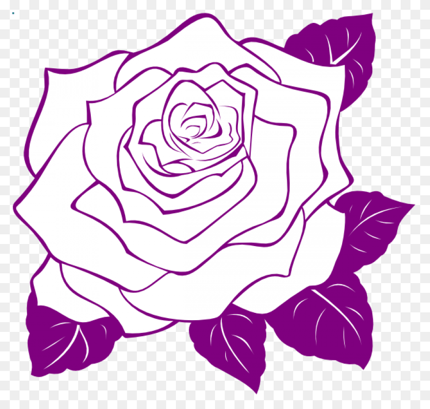 Red Rose Vector Art - Free Clip Art