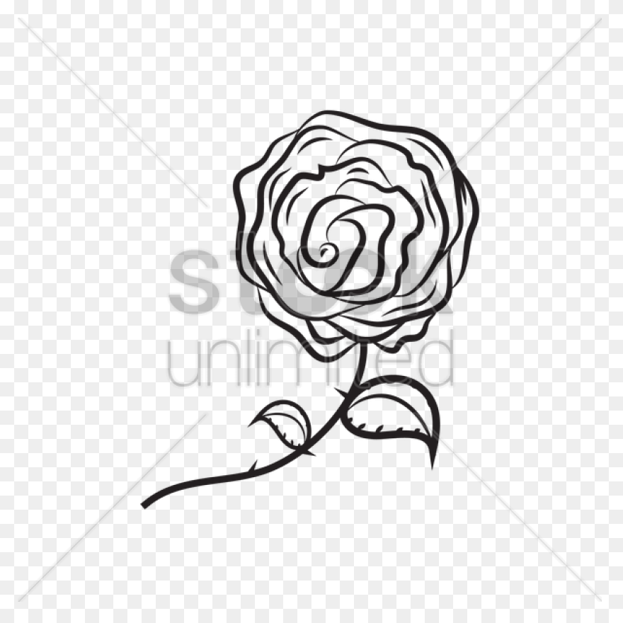 Red Rose Vector Art - Free Clip Art