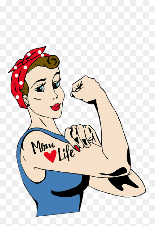 Rosie The Riveter Can Do It PNG-Web