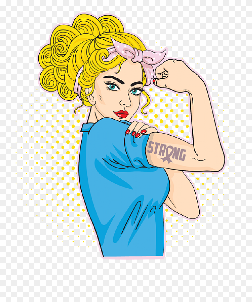 Rosie The Riveter Can Do It PNG-Web