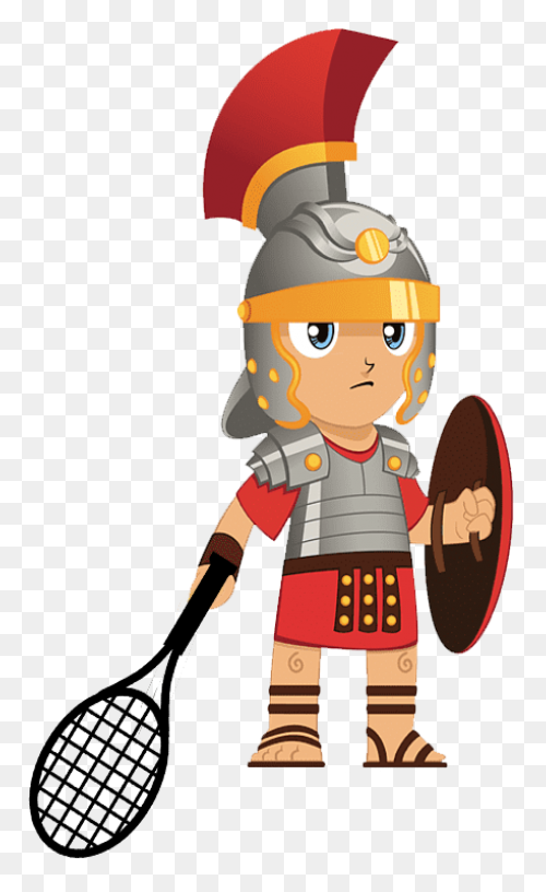 Roman Soldier Behind Shield | Free 