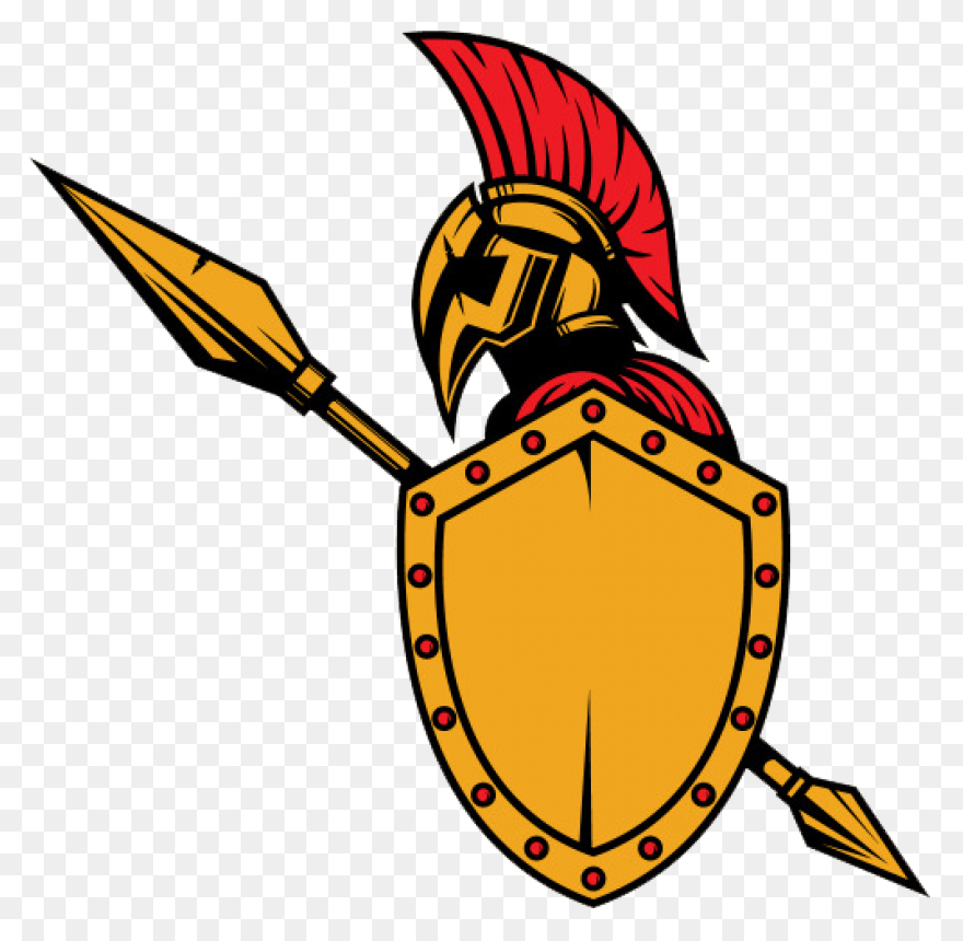 Roman Soldier Behind Shield | Free 