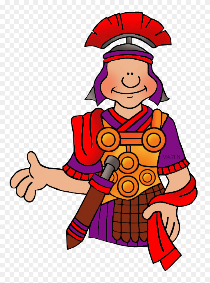 Roman Soldier Behind Shield | Free 