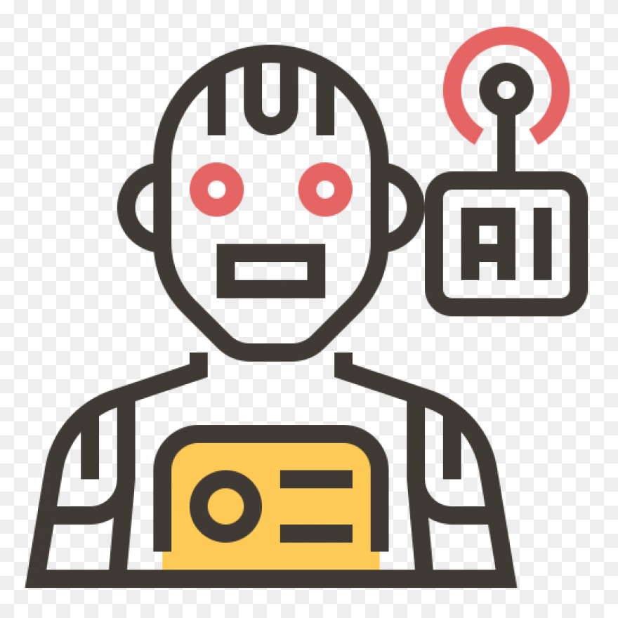 Artificial Intelligence Robot Free Icon - Robot Icon