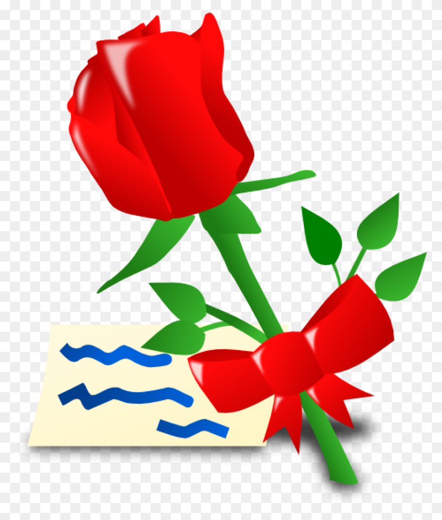 Download Rose Outline Png Clipart C