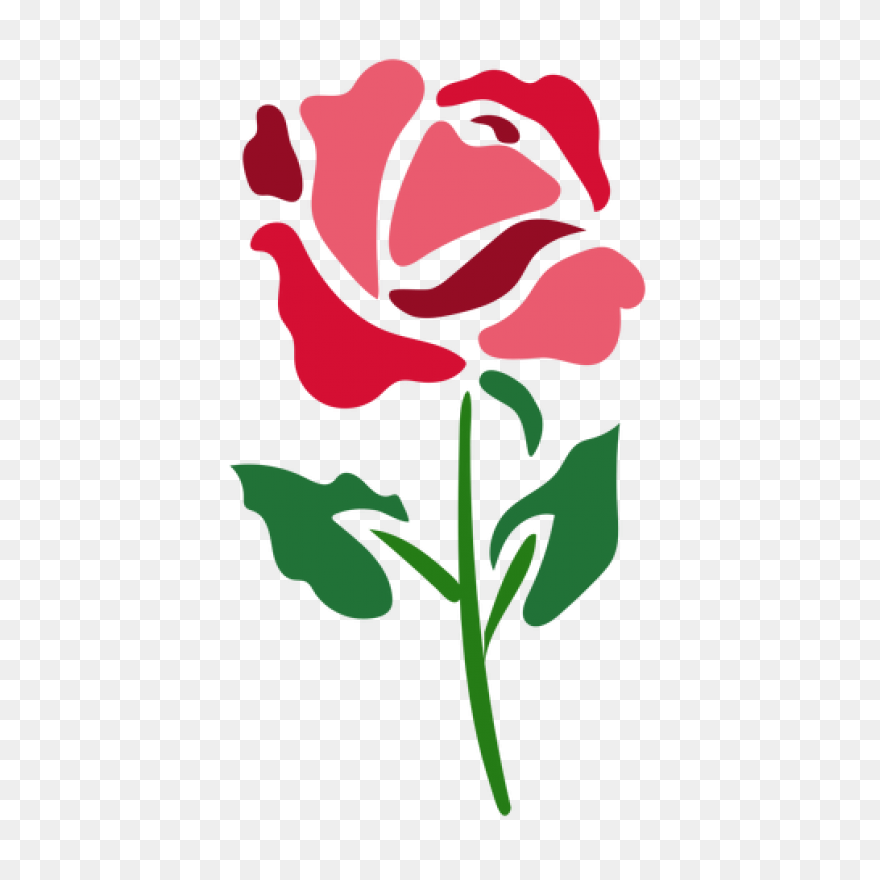 Download Rose Outline Png Clipart C
