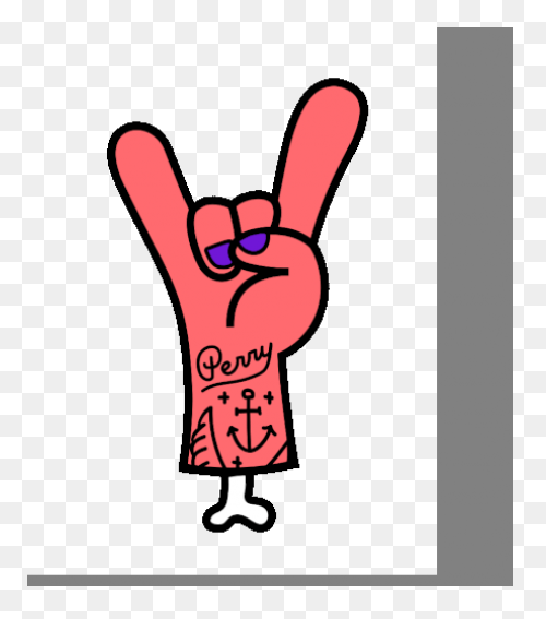 Rock N Roll Hand - ClipartFlare