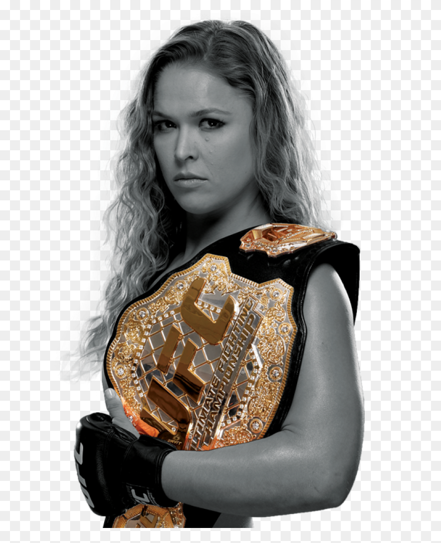 Roudy Ronda Rousey Logo Fleece Blan