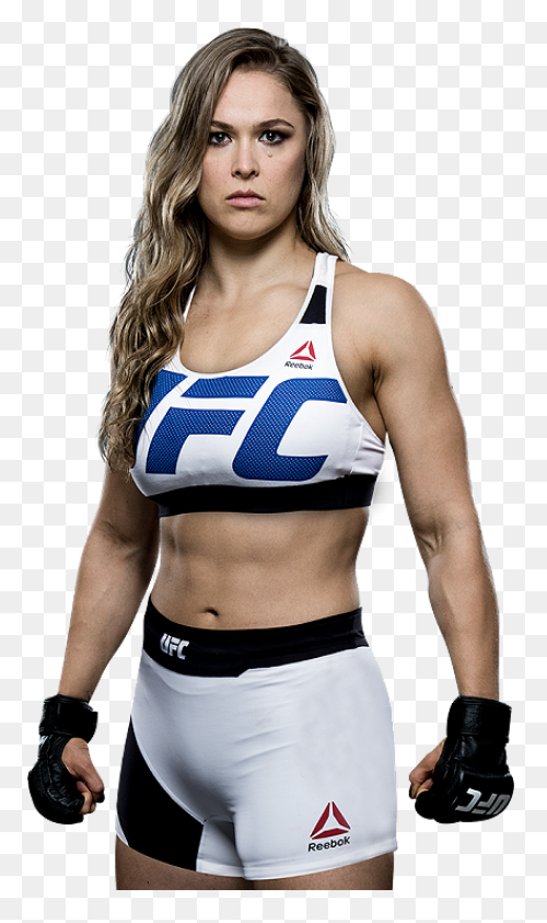 Roudy Ronda Rousey Logo Fleece Blan