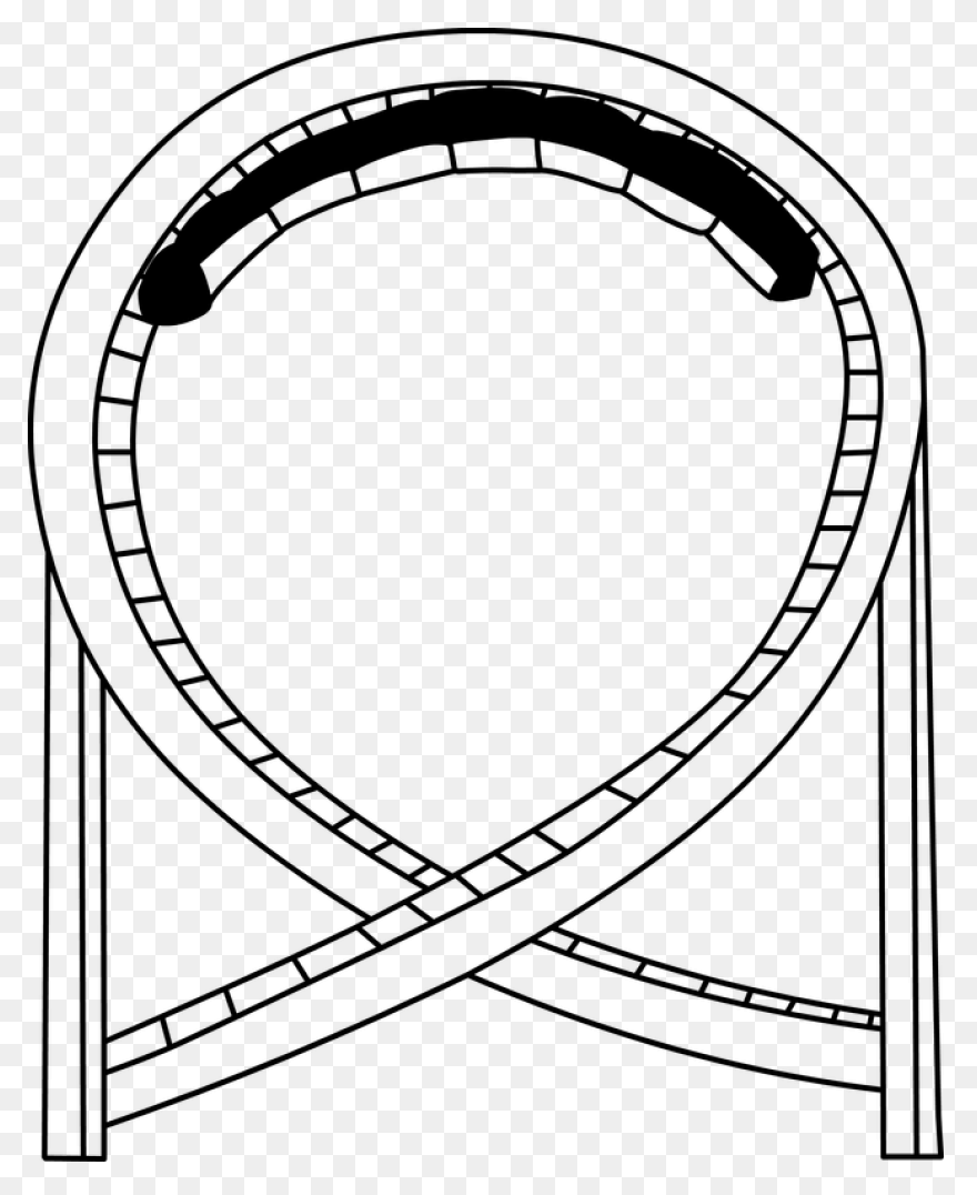 Roller Coaster Joypixels Sticker - 