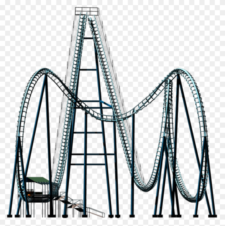 Roller Coaster Joypixels Sticker - 