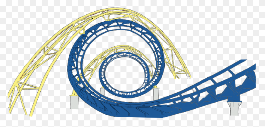 Roller Coaster Joypixels Sticker - 