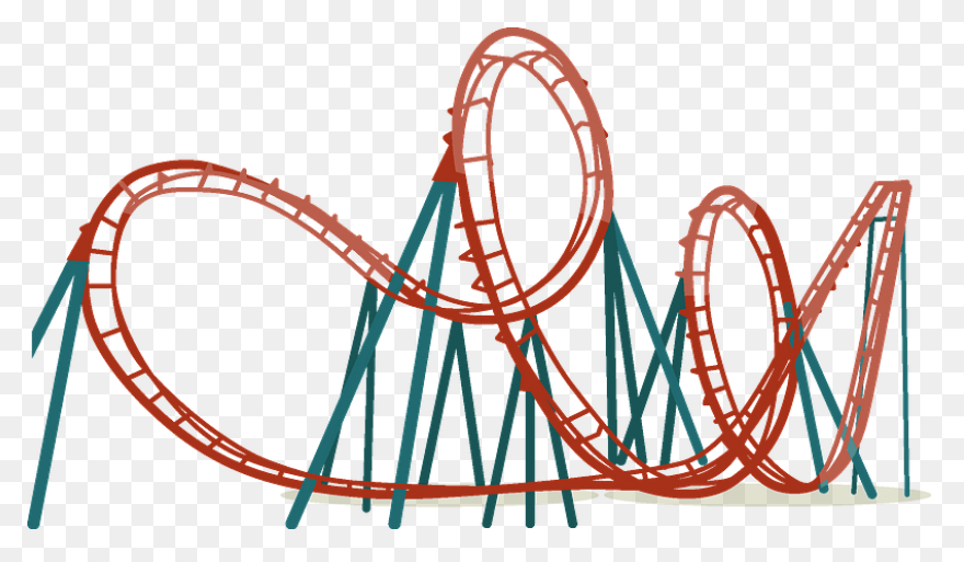 Roller Coaster Joypixels Sticker - 