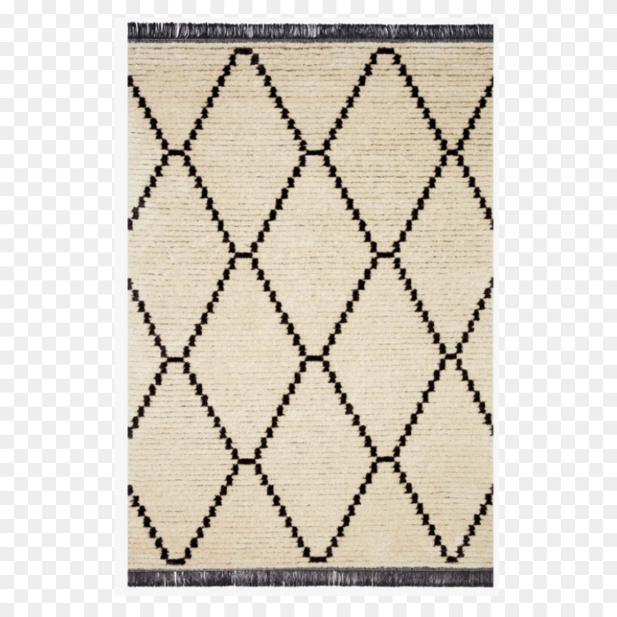 Black And White Rug Clip Art - Blac