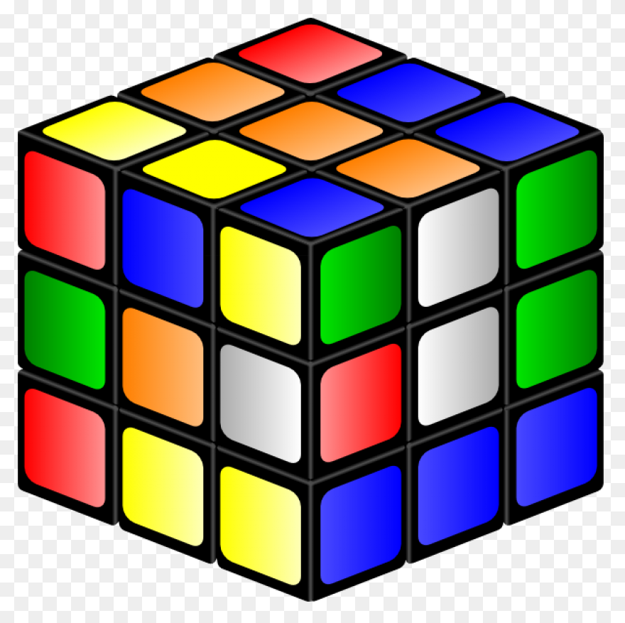 Rubiks Cube Puzzle Toy - Free Clip 
