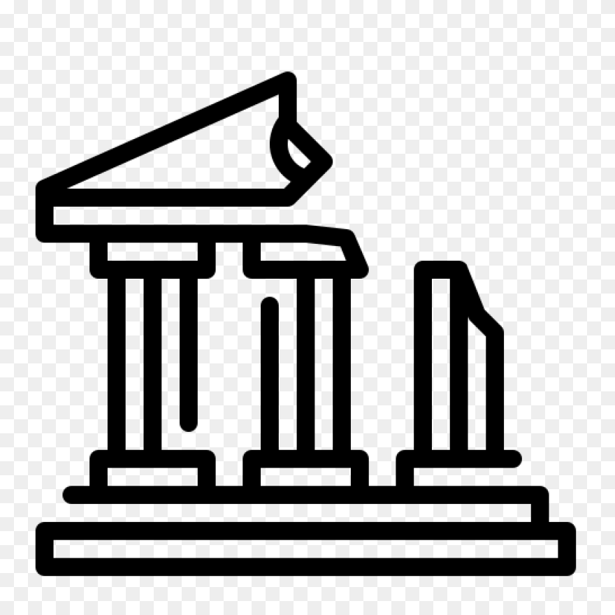 Ruins Free Monuments Icons - Ruins