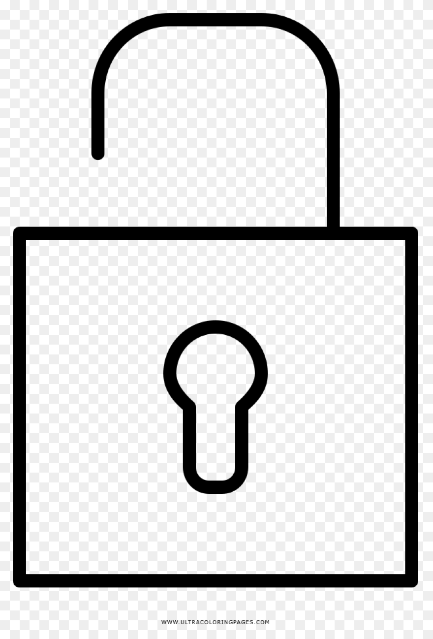 Open Lock Coloring Page Rule - Rule Of Thirds