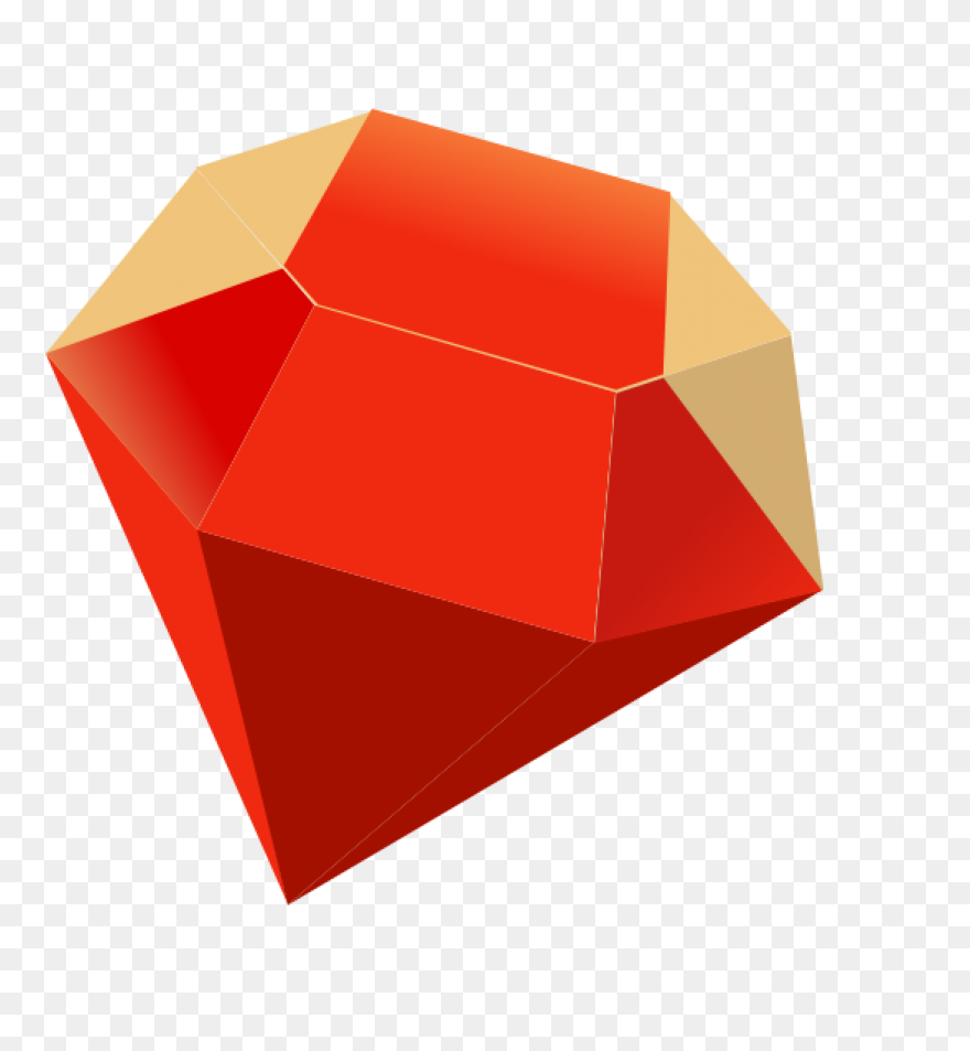 Download Ruby Clipart Hard Thing - 