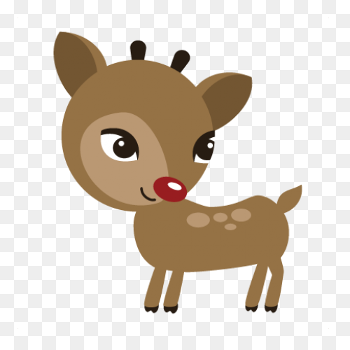 Free Reindeer Noses Cliparts Download - Rudolph Nose