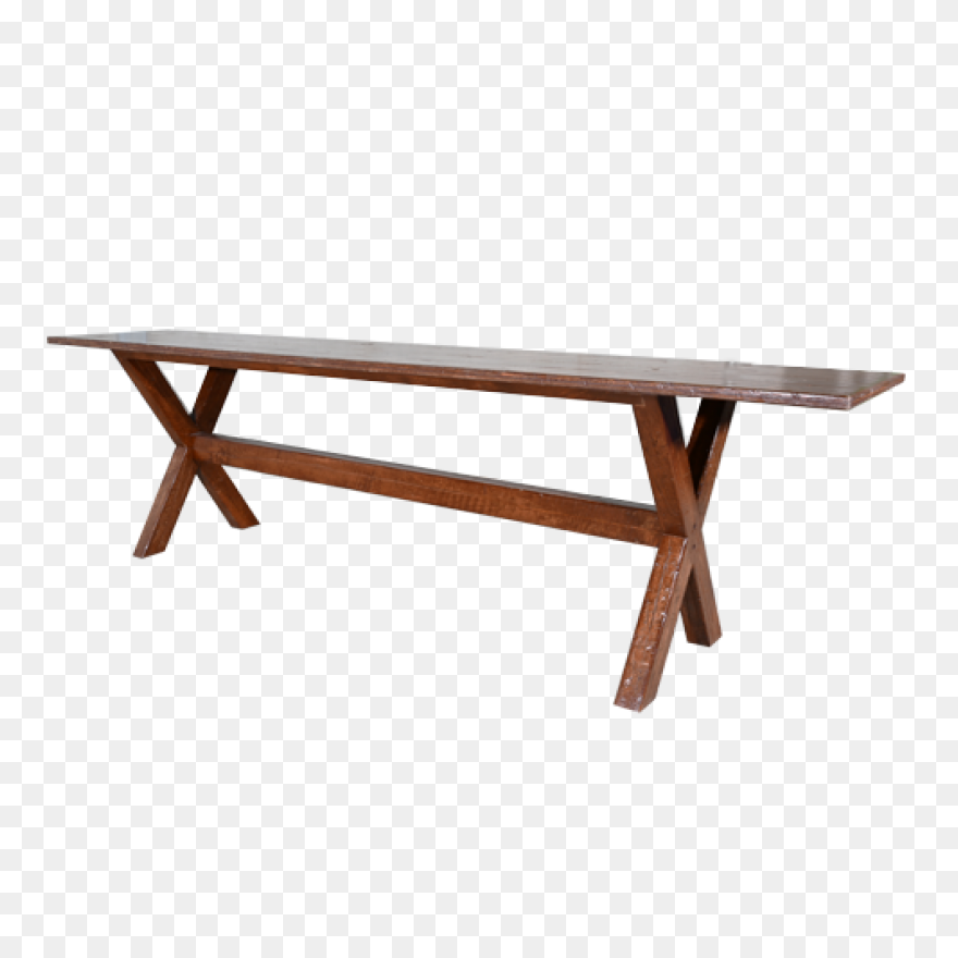Antique Rustic Spanish Table With W