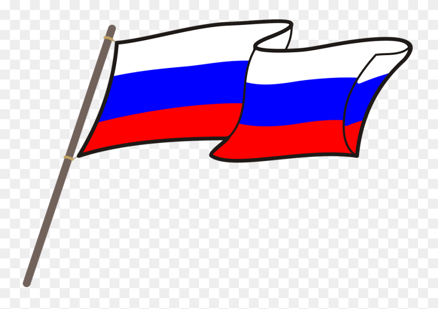 Russian Flag Pole Transparent - Cli