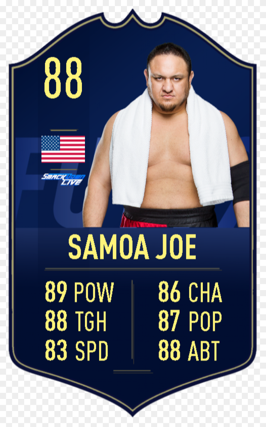 Download Samoa Joe Us Champion - Fu