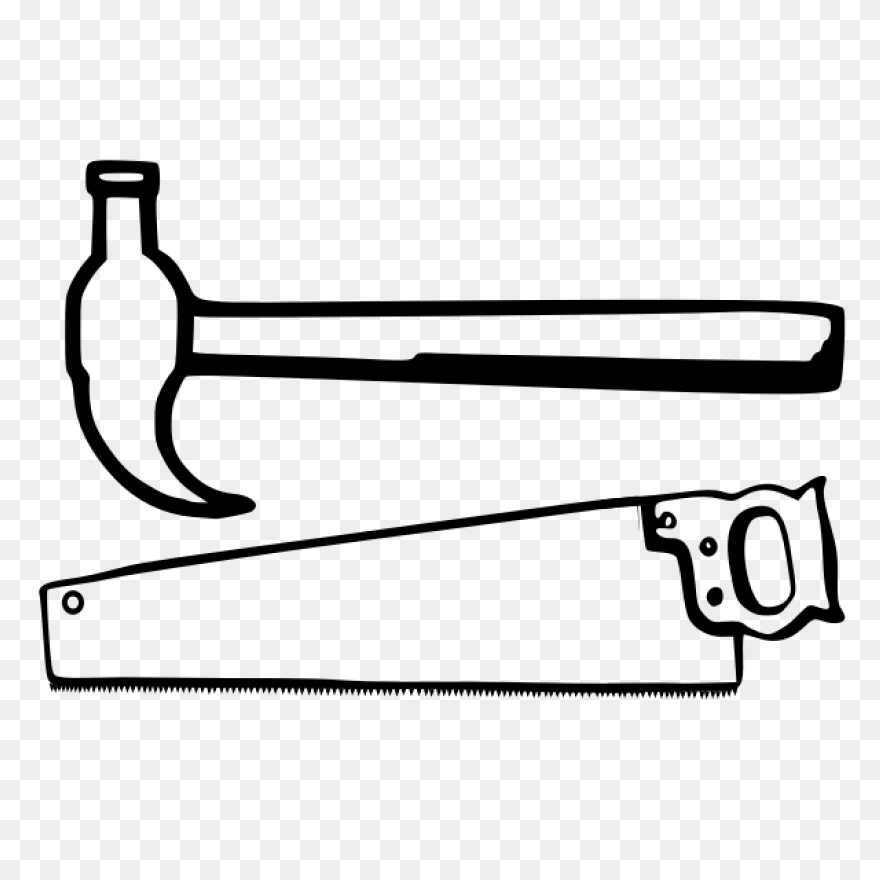 Hand Saw Clipart Transparent - Saw 