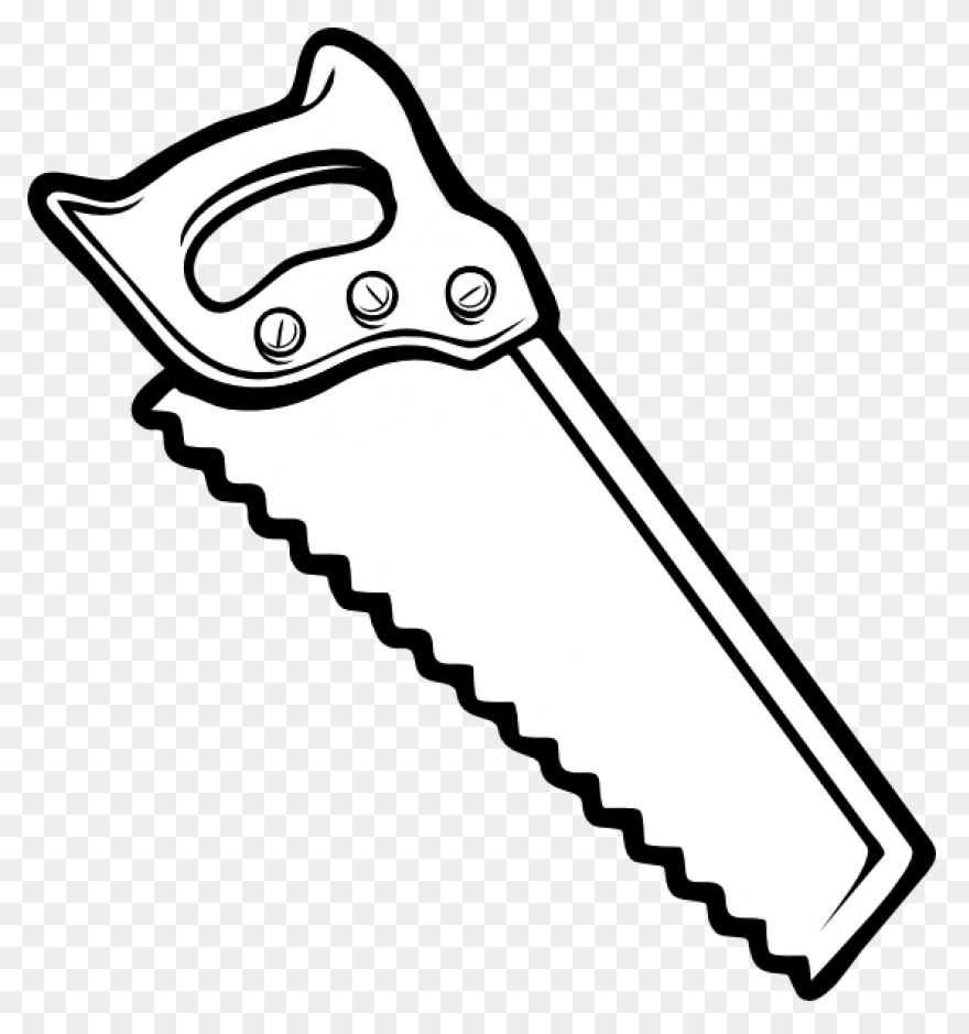 Hand Saw Clipart Transparent - Saw 