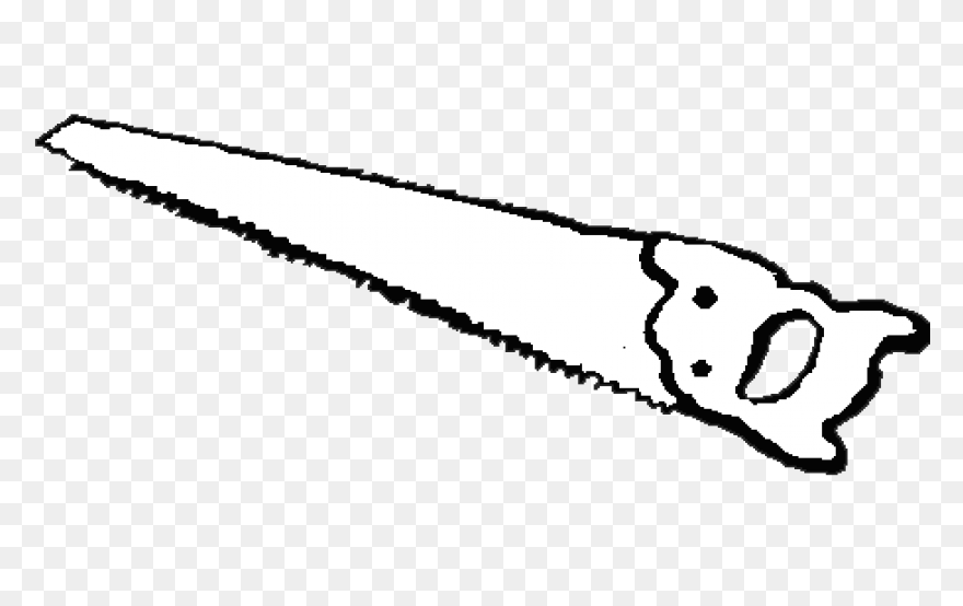 Hand Saw Clipart Transparent - Saw 