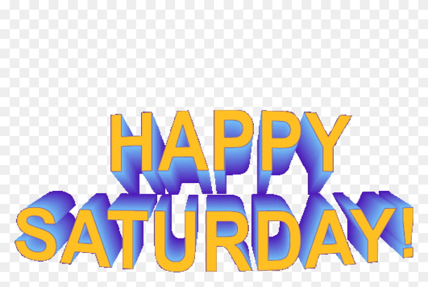 Happy Saturday Weekend Sticker Happy - Saturday