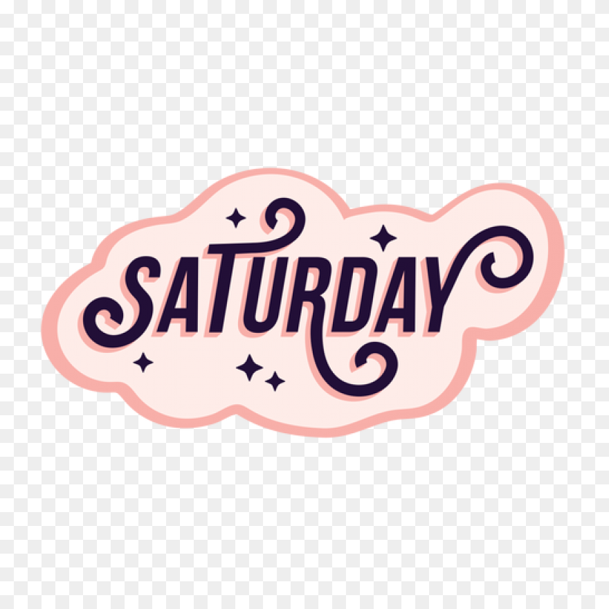 Happy Saturday Weekend Sticker - Ha