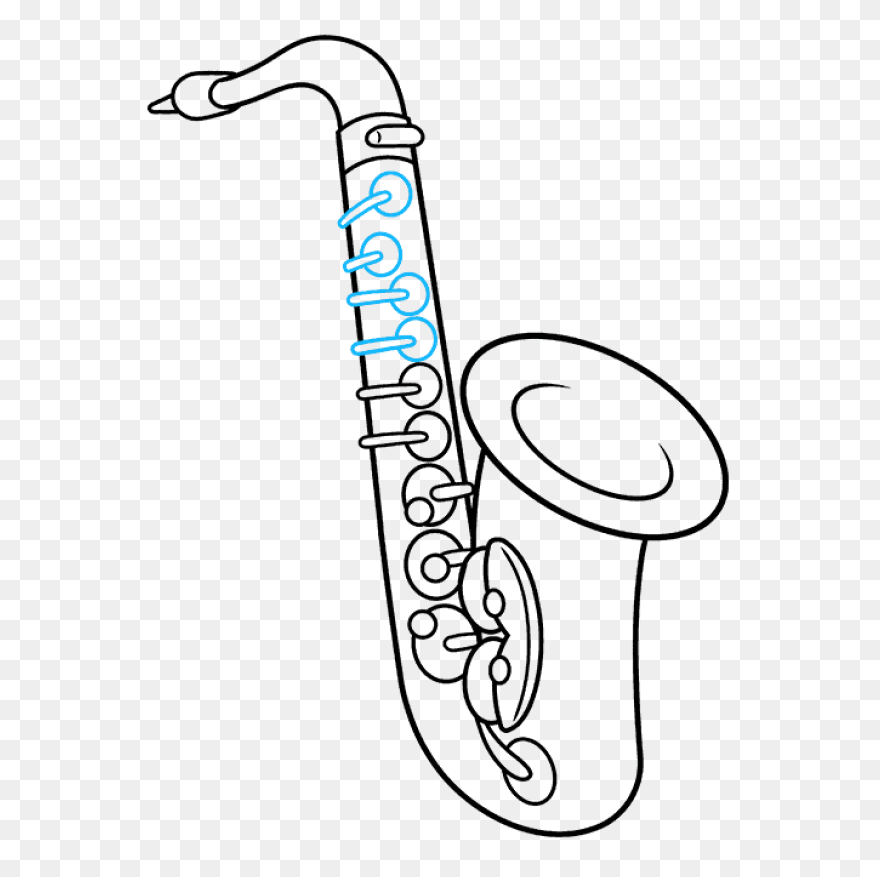 Saxophone Flame Reflection - Free V