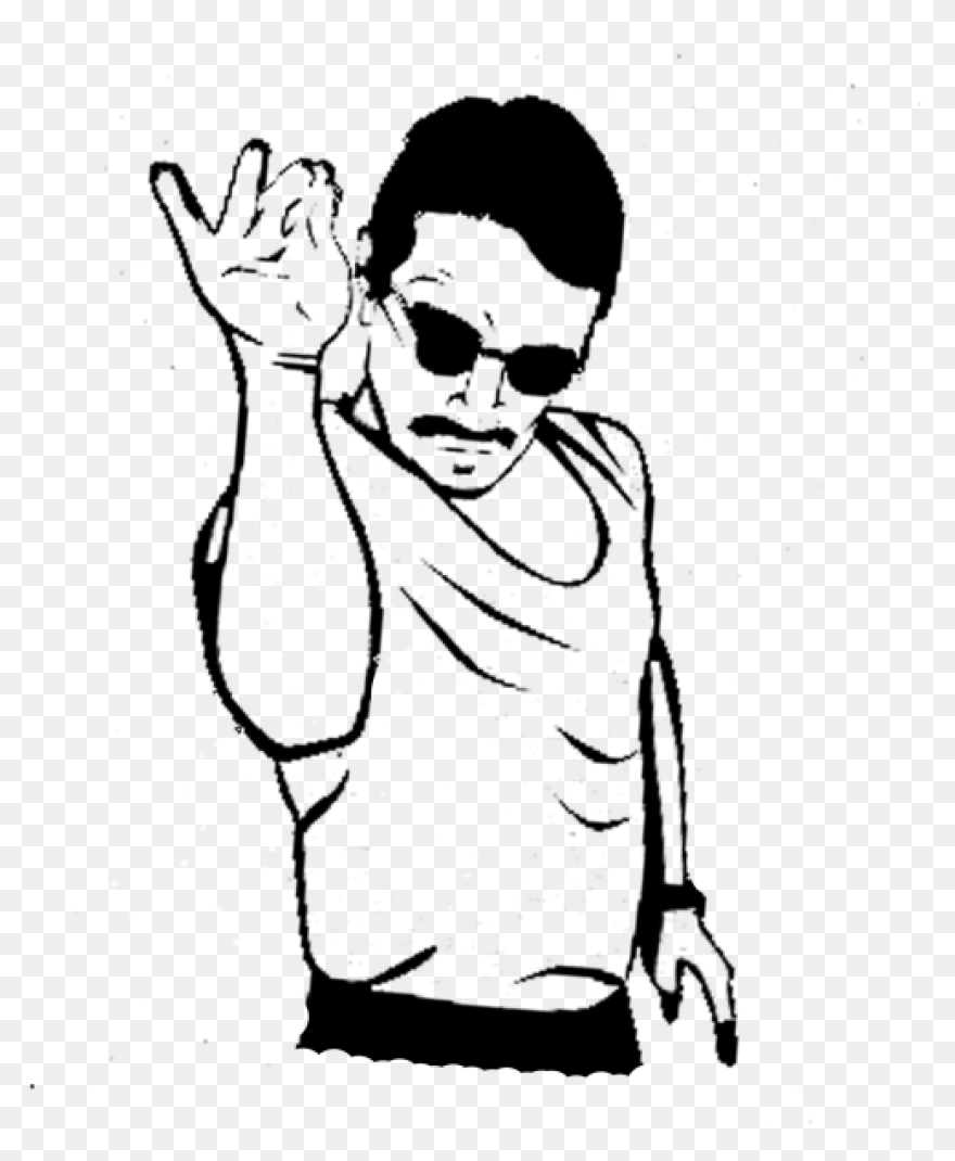 Salt Bae Chef Transparent Backgroun