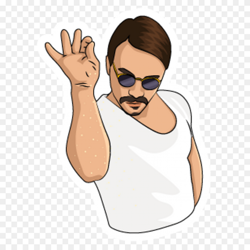 Salt Bae Chef Transparent Backgroun