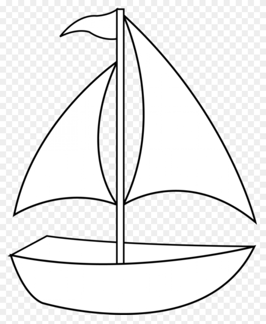 Sailboat Clipart Transparent - Clip
