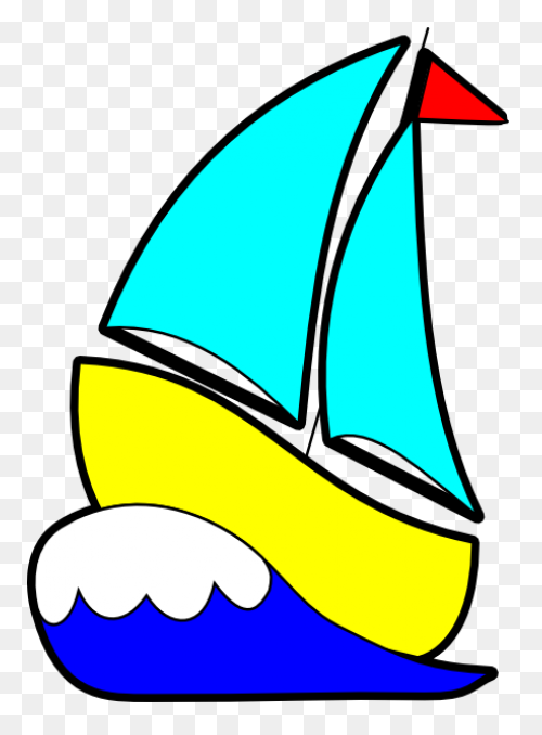Sailboat Clipart Transparent - Clip
