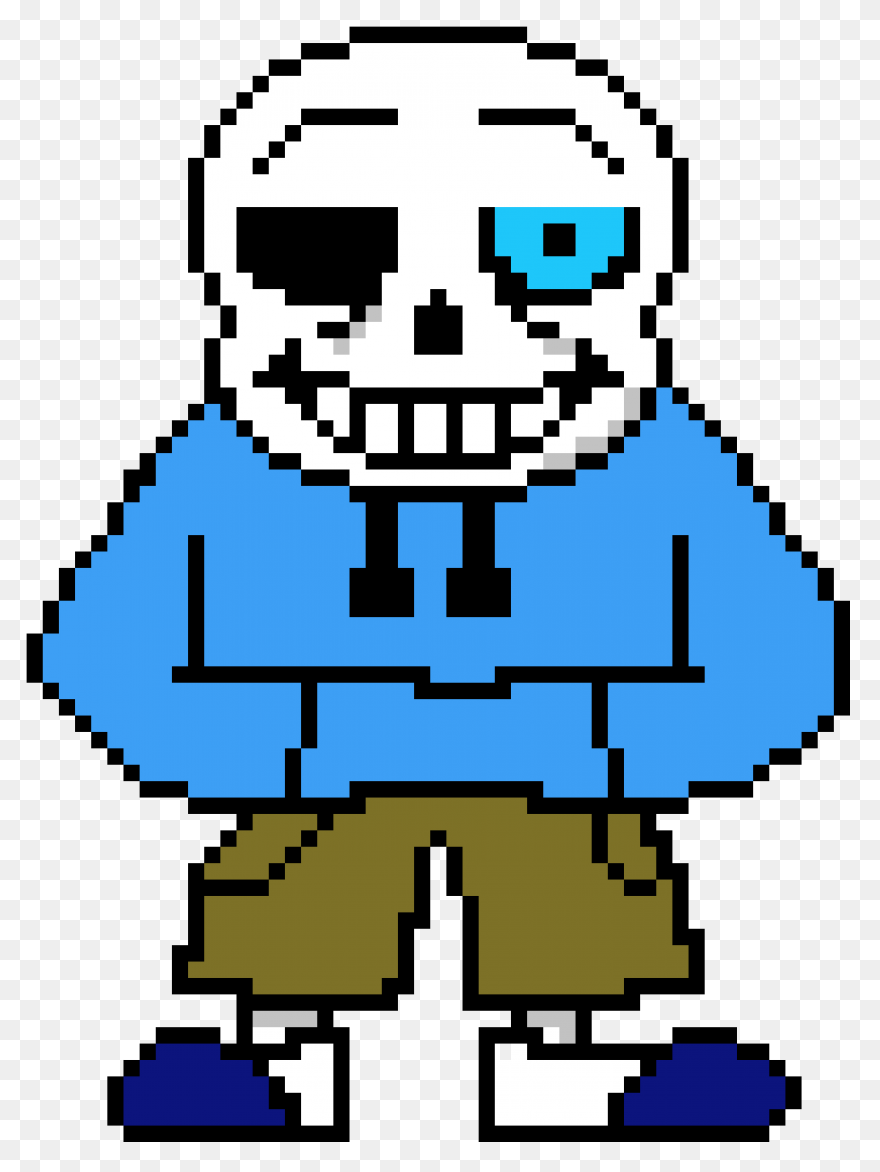 Download Swapswap Sans Blue Eye - Sans Head