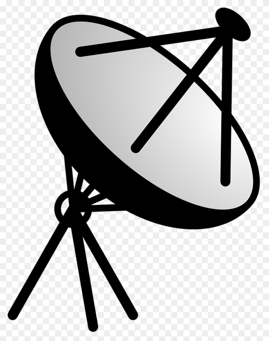 Satellite Clipart Dish Dish Antenna - Satellite
