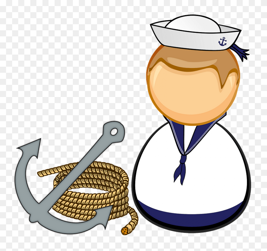 Sailor Cartoon Male Mortarboard Cli