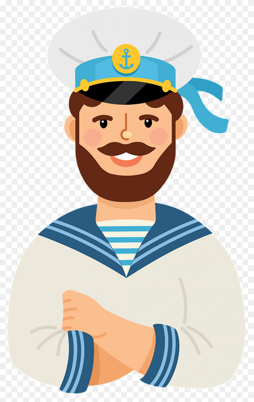 Sailor Cartoon Male Mortarboard Cli