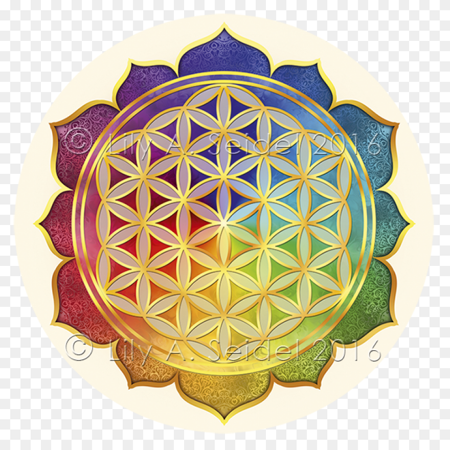 3D Sacred Geometry Transparent Png 
