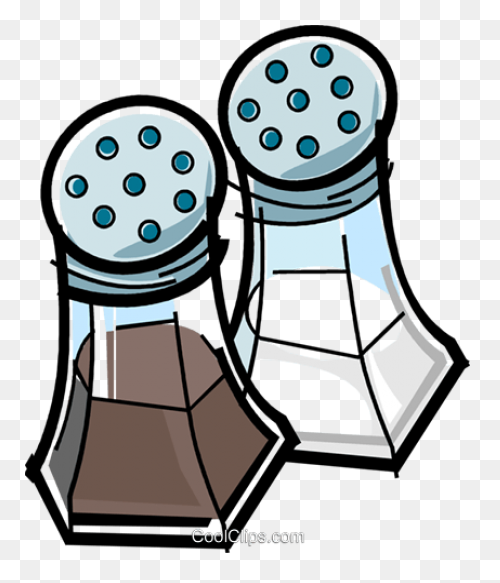 Salt Shaker Coloring Page - Salt Cl